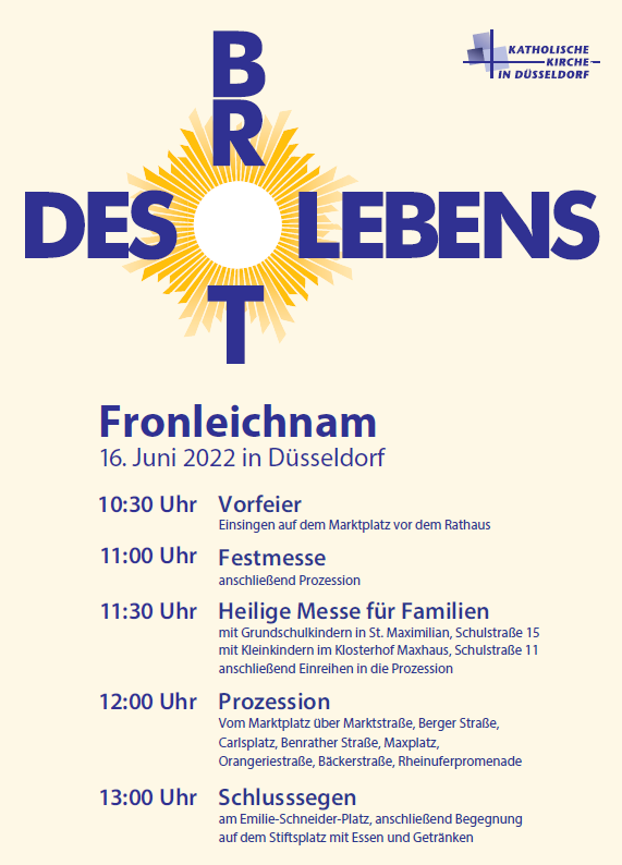 2022-05 Fronleichnam Prozession (c) katholisches Düsseldorf