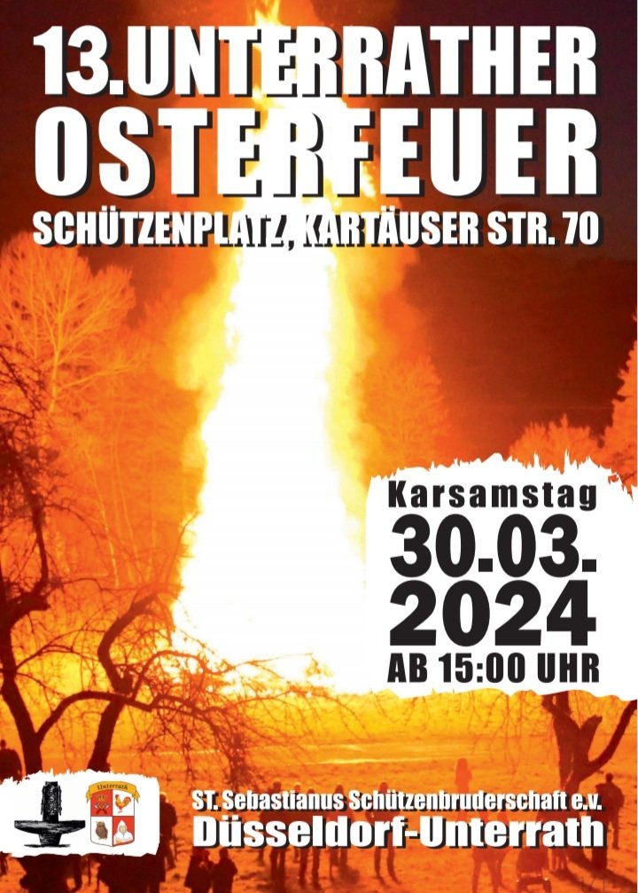 Osterfeuer 2024 (c) St. Sebastianus Schützenbruderschaft
