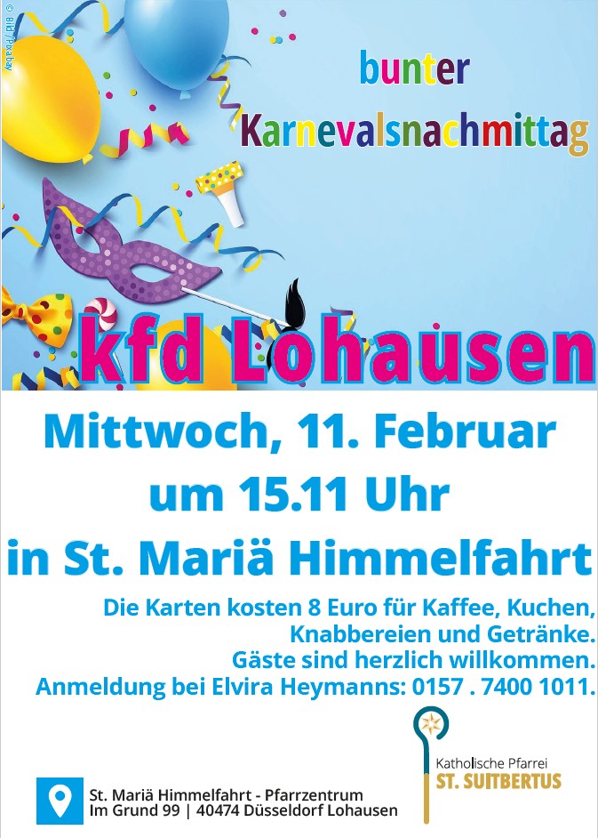 2026-02 MH kfd Karneval (c) Pixabay/Vera Lender