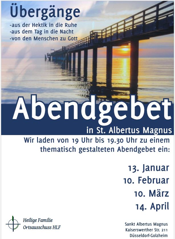 2025-01-04 AM Abendgebet (c) Matthias Grunwald