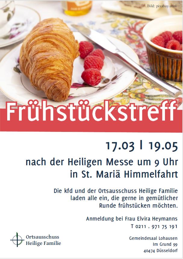 2025-03-05 MH Frühstückstreff 1 (c) Pixabay/Matthias Grunwald