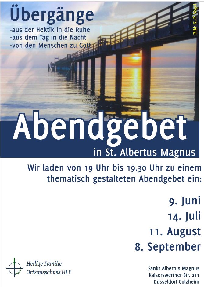 2025-06-09 AM Abendgebet (c) Klaus-Peter Vogel