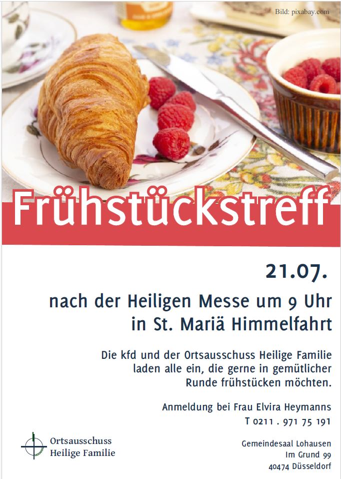 2025-07 MH Frühstückstreff (c) Pixabay-Matthias Grunwald