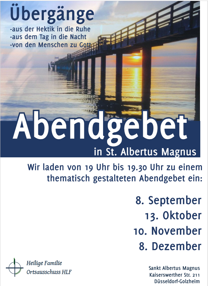 2025-09-12 AM Abendgebet (c) Klaus-Peter Vogel
