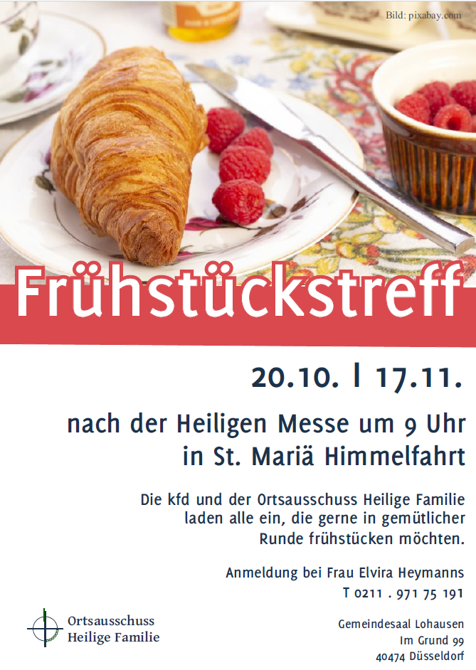 2025-10-11 MH Frühstückstreff (c) Pixabay-Matthias Grunwald