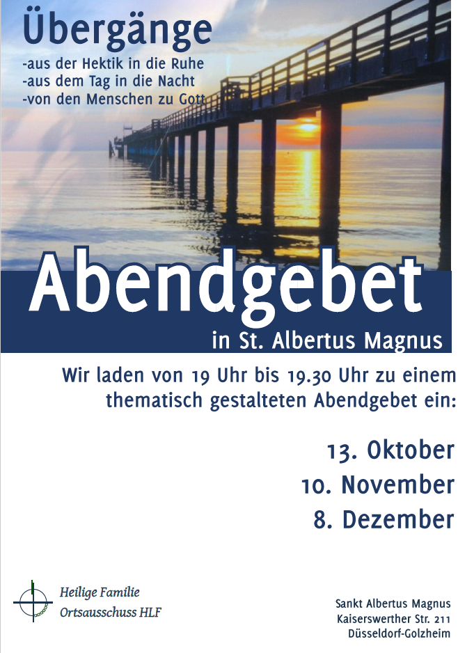 2025-10-12 AM Abendgebet (c) Klaus-Peter Vogel