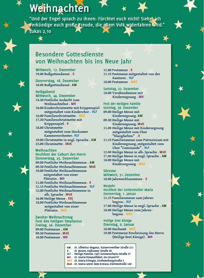 2025-12 Weihnachtsgottesdienste