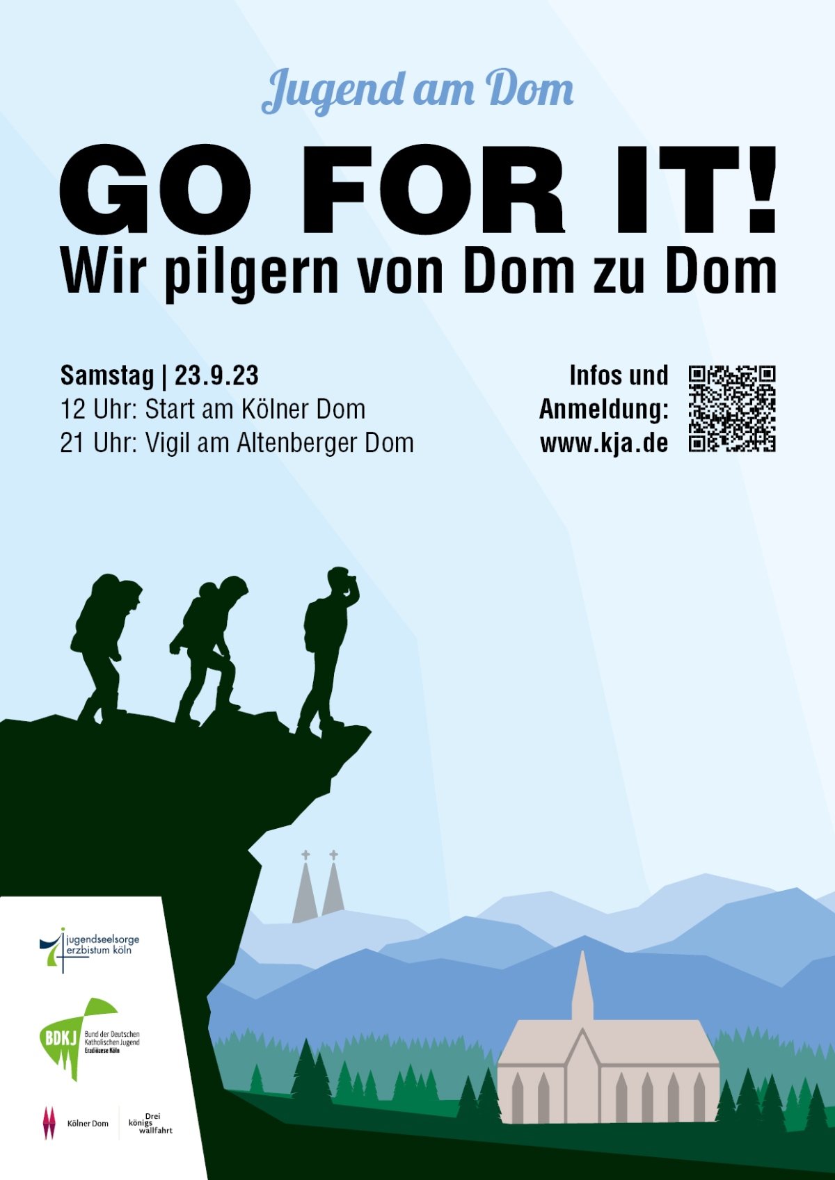 2023-09 Web Plakat Jugend am Dom (c) Erzbistum Köln