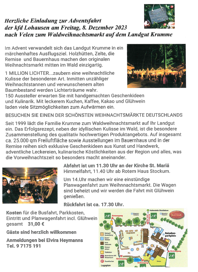 2023-12 MH kfd Ausflug (c) Frau Haenlein