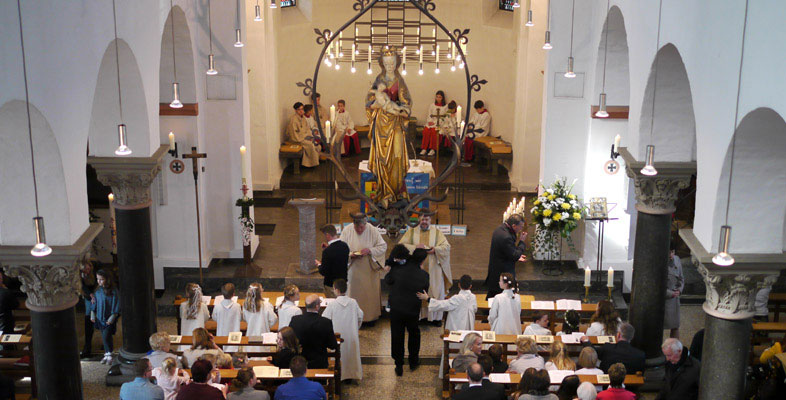 Erstkommunion in St-Mariae